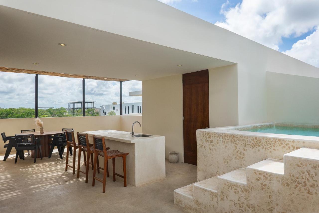 2 Bedbath Private Rooftop & Pool For 6 ตูลุม ภายนอก รูปภาพ